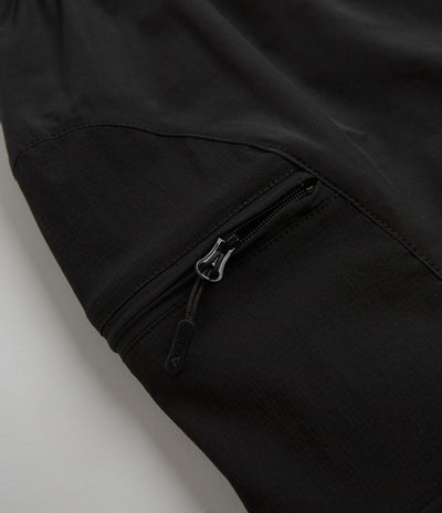 Purple Mountain Observatory Blocked Climbing Shorts - Black