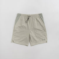 Purple Mountain Observatory Blocked Climbing Shorts - Grey Teal thumbnail