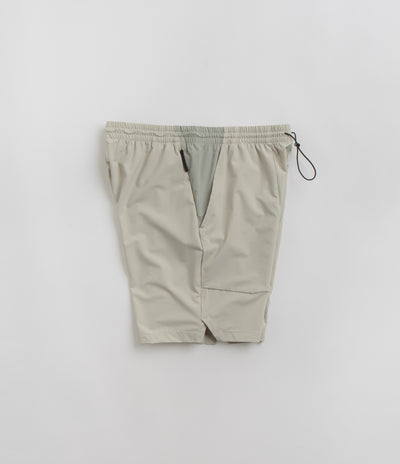 Purple Mountain Observatory Blocked Climbing Shorts - Grey Teal