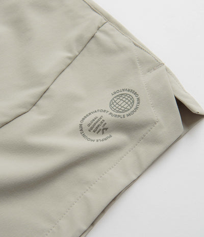 Purple Mountain Observatory Blocked Climbing Shorts - Grey Teal