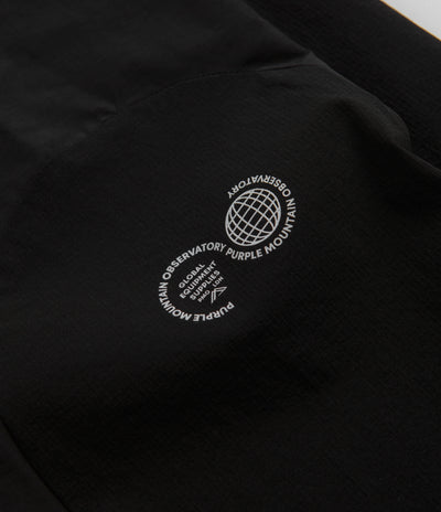 Purple Mountain Observatory Blocked Hiking Pants in Black