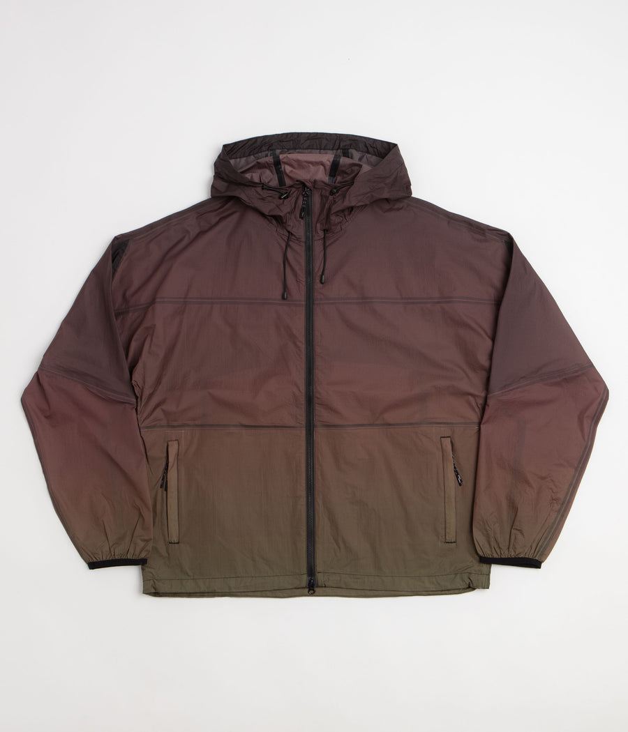 Purple Mountain Observatory Breeze Ombre Jacket - Olive / Brown
