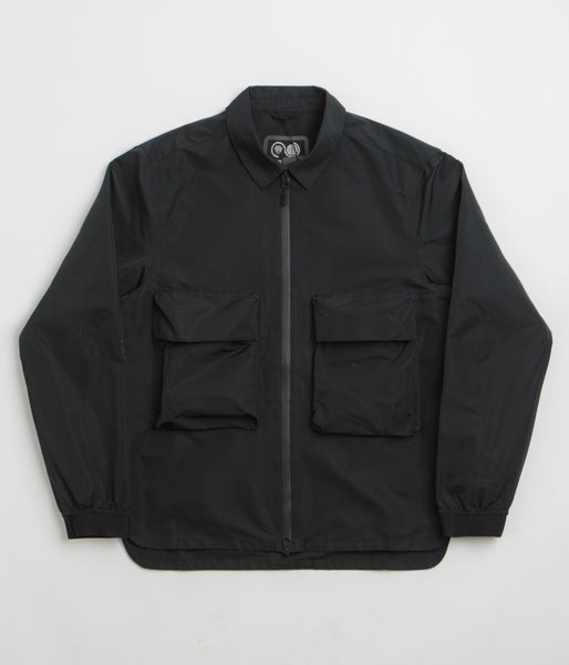 Purple Mountain Observatory Climate Overshirt Jacket - Black