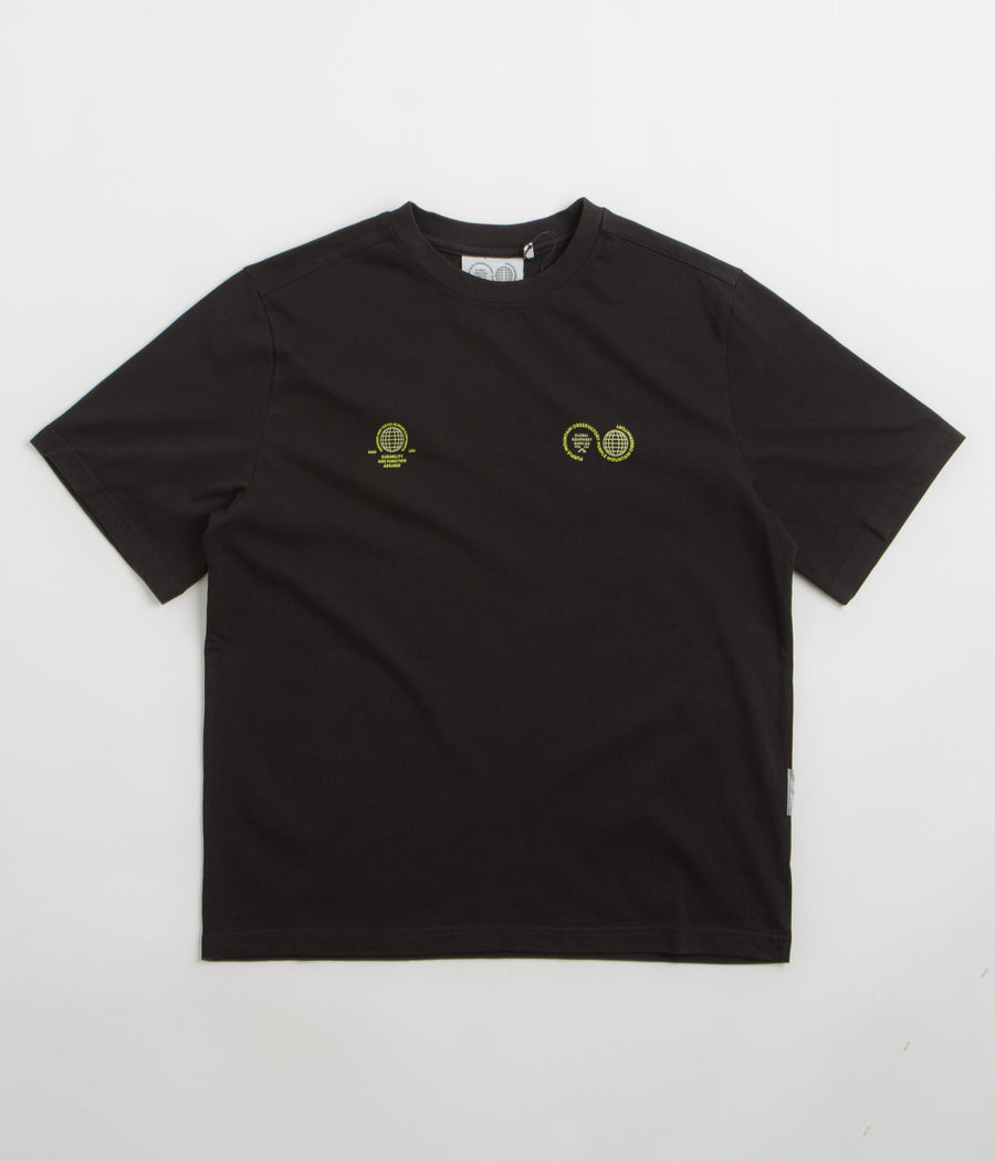 Purple Mountain Observatory Globe T-Shirt in Black