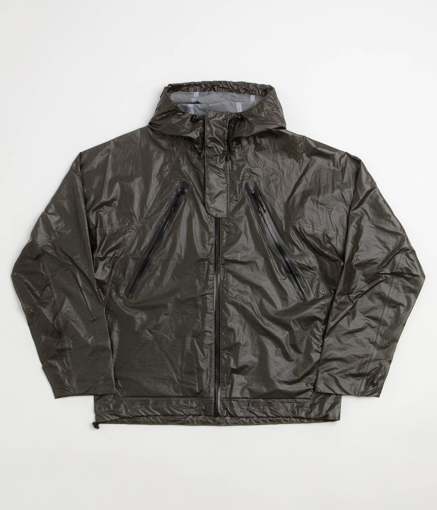 Purple Mountain Observatory Heatreactive Obsidian Shell Jacket - Khaki