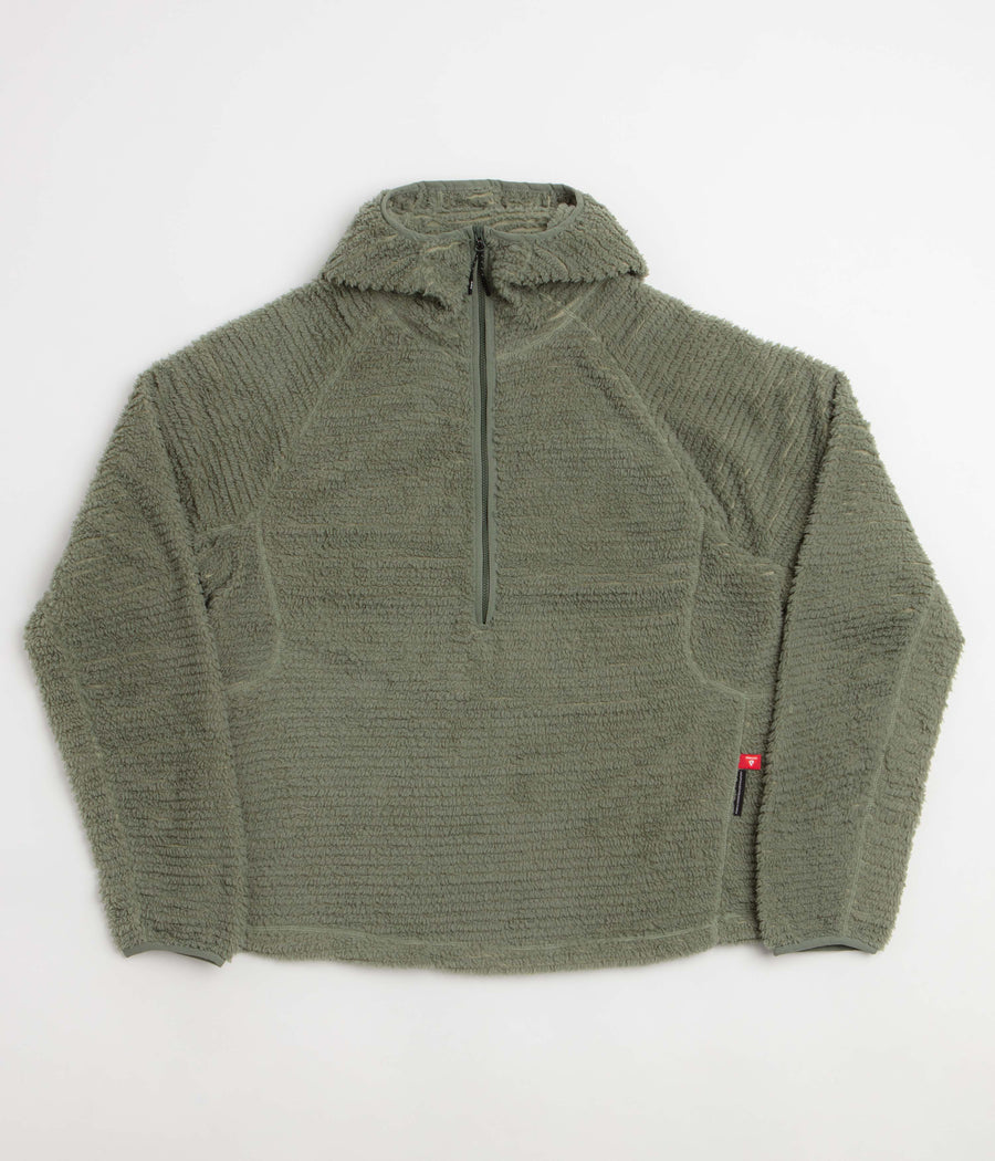Purple Mountain Observatory Primaloft Half Zip Hoodie - Cement