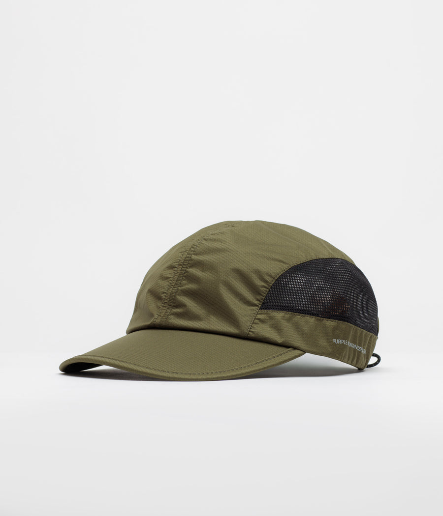 Purple Mountain Observatory Ripstop Tech Air Cap - Olive