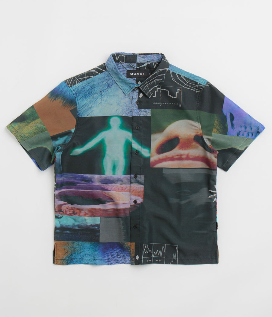 Quasi Short Sleeve Shirt in Multi