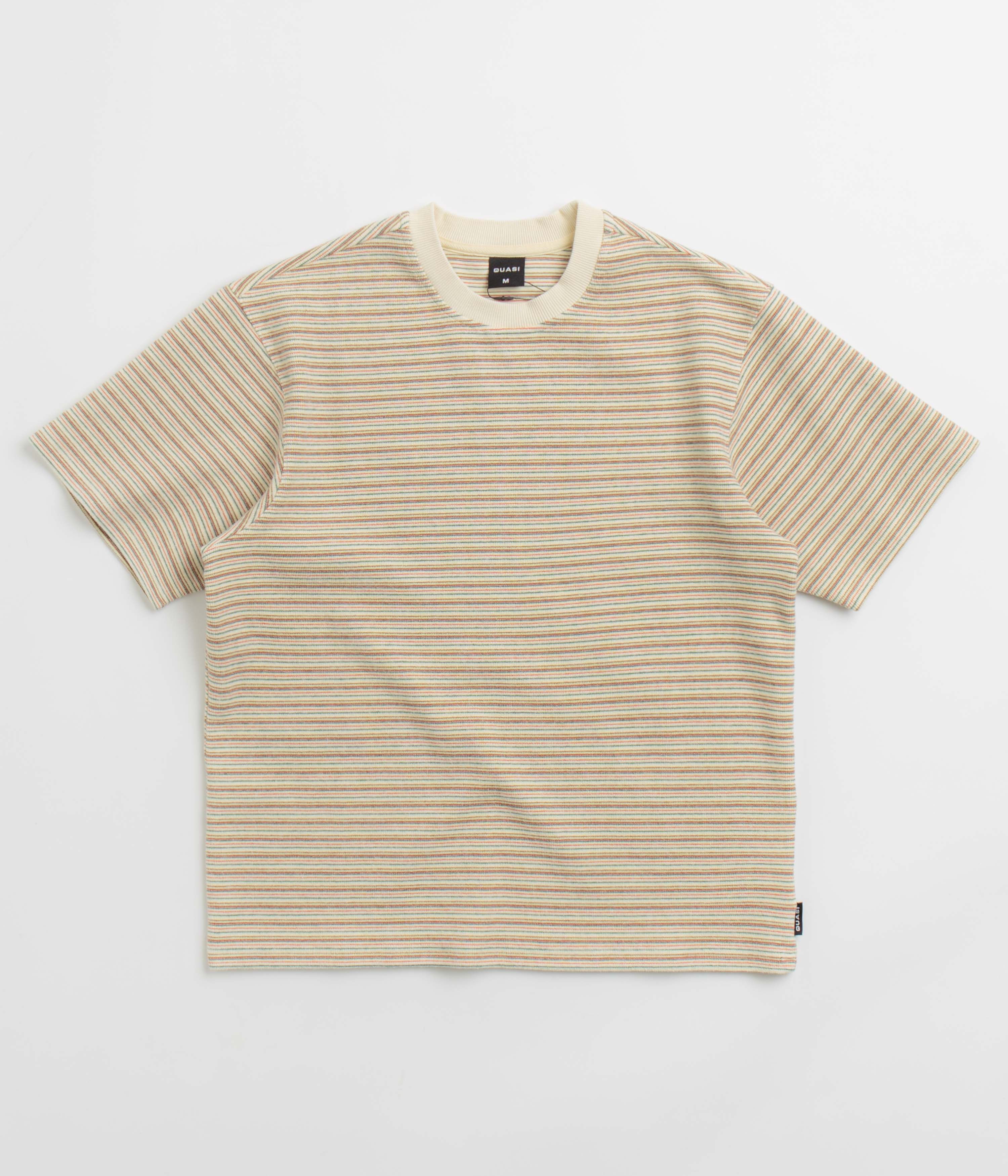 Quasi Sync Striped T-Shirt - Cream