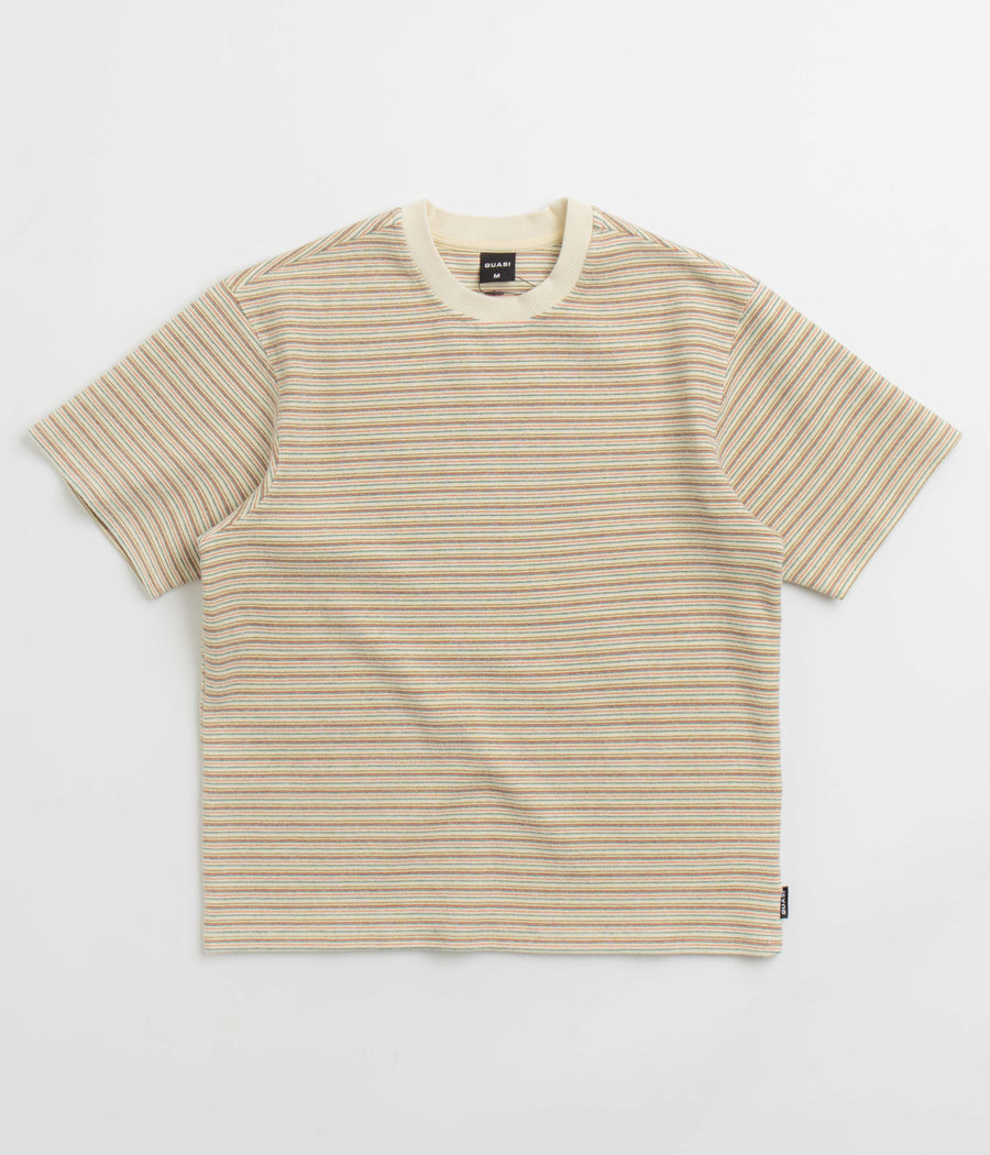 Quasi Sync Striped T-Shirt - Cream
