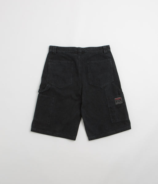 ROA Ash Canvas Shorts - Washed Black | flatspot