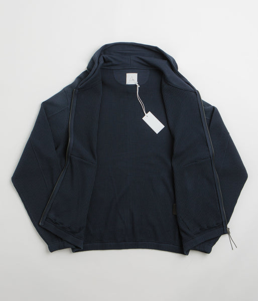 ROA Bee Sun Faded Zip Up Hoodie - Navy | flatspot
