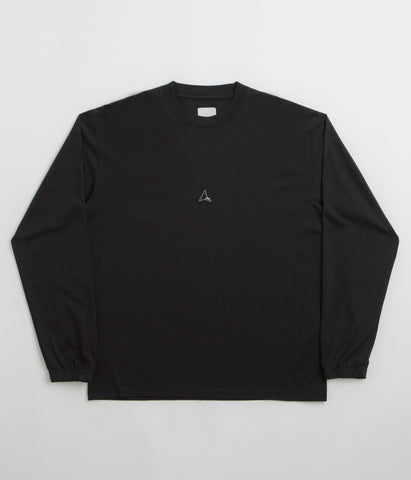 ROA Logo Long Sleeve T-Shirt - Black | Flatspot