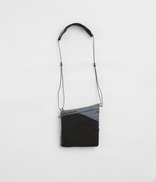 【SALOMON】 silver black sling bag archive SALOMON silver black sling bag archive