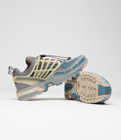 Salomon ACS Pro Shoes - Pewter / Monument / Aegean Blue