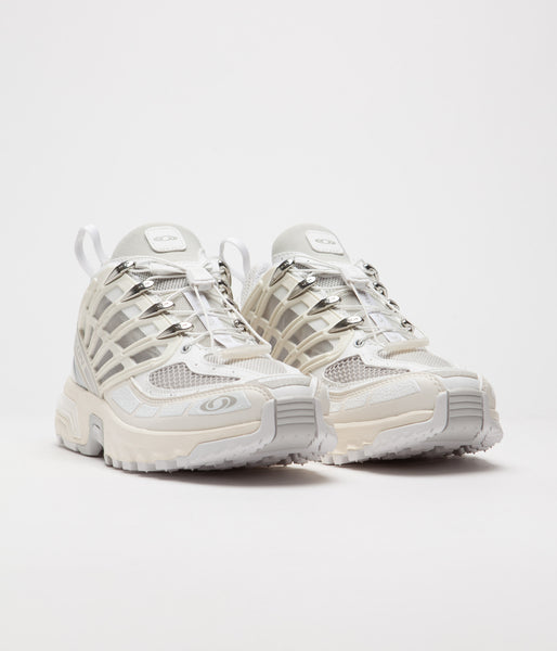 Salomon ACS Pro Shoes - White / Vanilla Ice / Lunar Rock | Flatspot