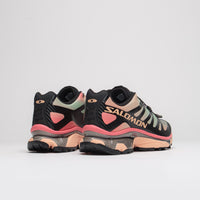Salomon XT-4 OG Aurora Borealis Shoes - Black / Prairie Sunset / Sugar Coral thumbnail