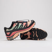 Salomon XT-4 OG Aurora Borealis Shoes - Black / Prairie Sunset / Sugar Coral thumbnail