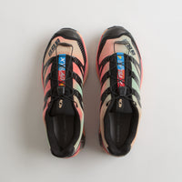Salomon XT-4 OG Aurora Borealis Shoes - Black / Prairie Sunset / Sugar Coral thumbnail