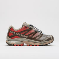 Salomon XT-4 OG Shoes - Wren / Vintage Khaki / Aurora Red thumbnail