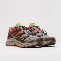 Salomon XT-4 OG Shoes - Wren / Vintage Khaki / Aurora Red thumbnail