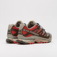 Salomon XT-4 OG Shoes - Wren / Vintage Khaki / Aurora Red thumbnail