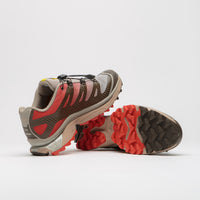 Salomon XT-4 OG Shoes - Wren / Vintage Khaki / Aurora Red thumbnail
