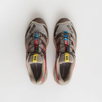 Salomon XT-4 OG Shoes - Wren / Vintage Khaki / Aurora Red thumbnail