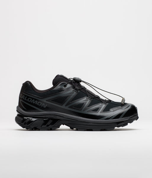 靴 Salomon XT-6 GTX Black 25cm Salomon XT-6 GTX Shoes - Black / Black | flatspot