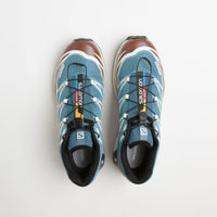 Salomon XT-6 Shoes in Aegean Blue and Tortoise Shell / Hazelnut thumbnail