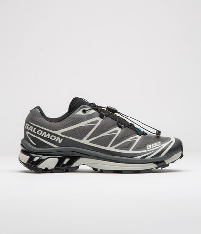 Salomon XT-6 Shoes - Black / Asphalt / Castlerock | flatspot