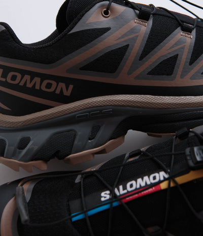 Salomon XT-6 Shoes - Black / Portabella / Pewter