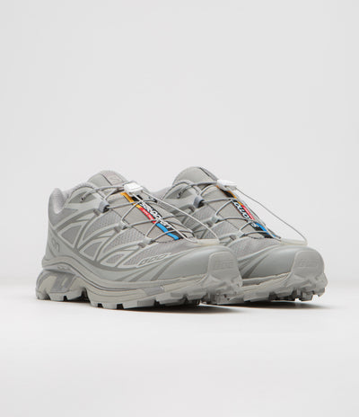 Salomon XT-6 Shoes - Ghost Gray / Ghost Gray / Gray Flannel