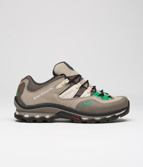 Salomon XT-Quest 2 Shoes - Falcon / Cement / Bright Green