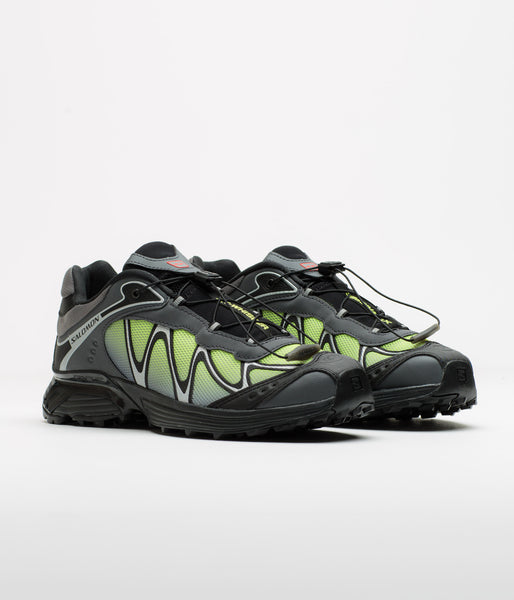 Salomon XT-Whisper Shoes - Black / Asphalt / Acid Lime | flatspot