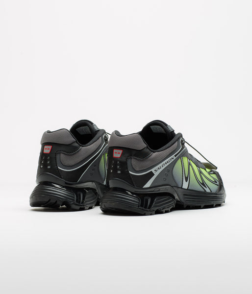 Salomon XT-Whisper Shoes - Black / Asphalt / Acid Lime | flatspot