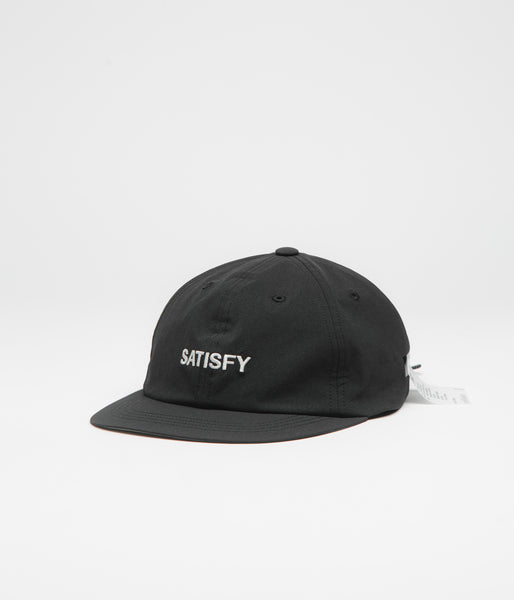 Satisfy PeaceShell Running Cap - Black | Flatspot