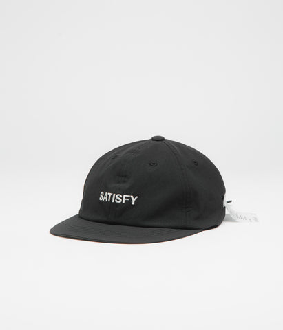 Satisfy PeaceShell Running Cap - Black | Flatspot