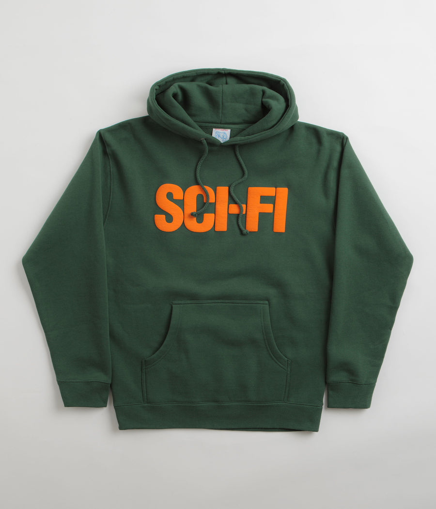 Sci-Fi Fantasy Big Logo Hoodie - Forest