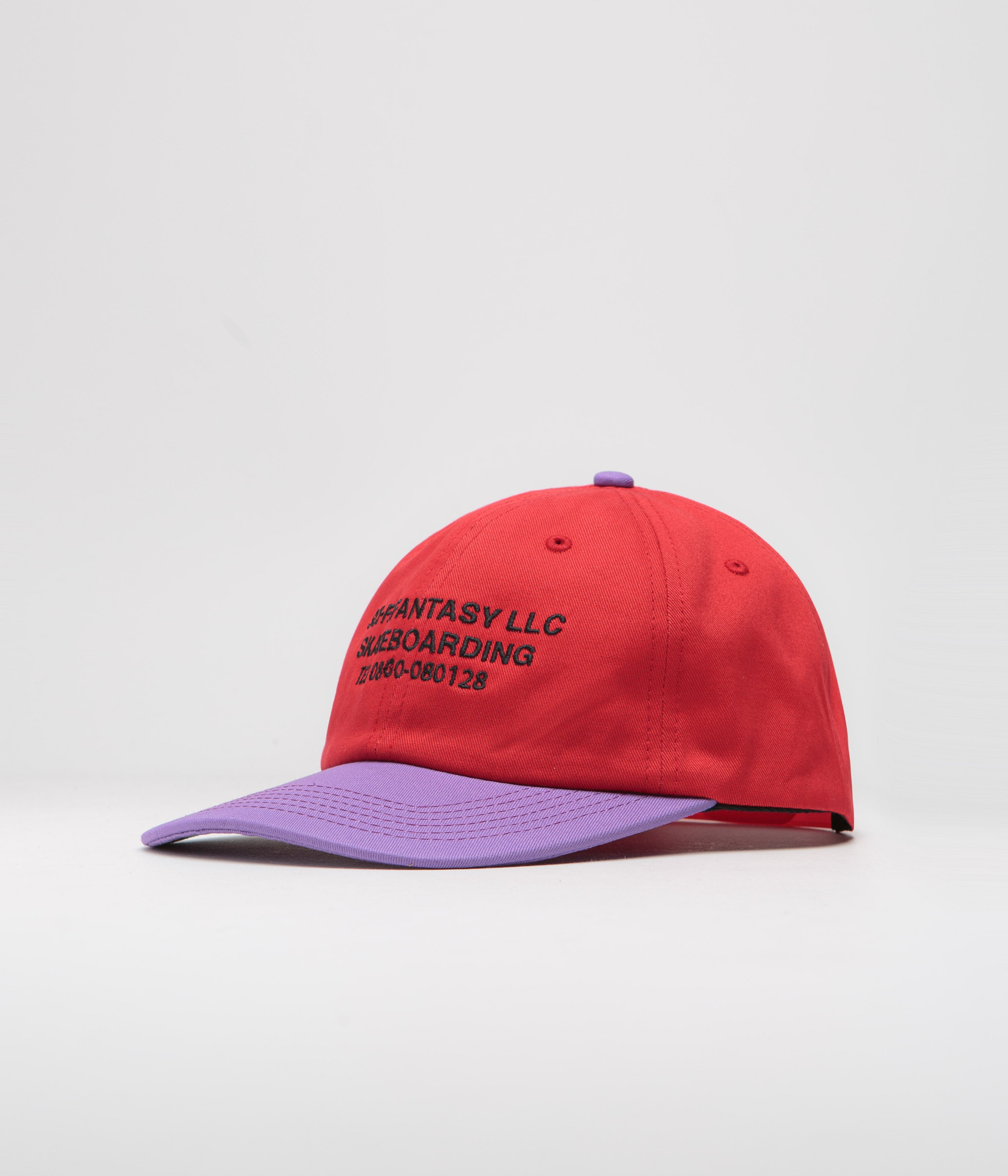 Sci-Fi Fantasy Business Post Cap - Red / Violet