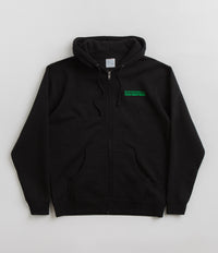 Sci-Fi Fantasy Design Trends Zip Up Hoodie in Black