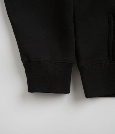 Sci-Fi Fantasy Design Trends Zip Up Hoodie in Black