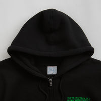 Sci-Fi Fantasy Design Trends Zip Up Hoodie in Black thumbnail