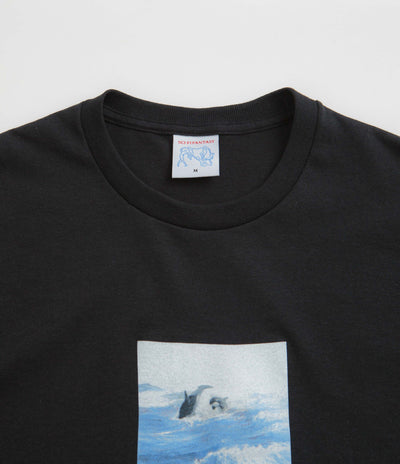 Sci-Fi Fantasy Killer Whale T-Shirt - Black