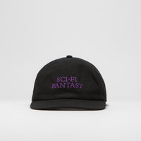 Sci-Fi Fantasy Logo Cap - Black thumbnail