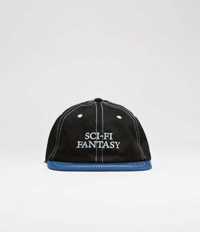 Sci-Fi Fantasy Logo Cap - Black / Royal
