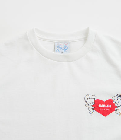Sci-Fi Fantasy Love T-Shirt in White
