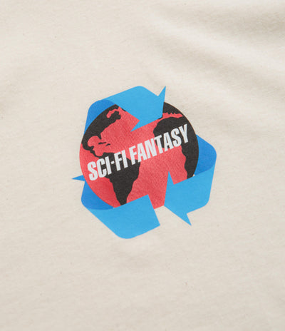Sci-Fi Fantasy Recycle T-Shirt - Natural