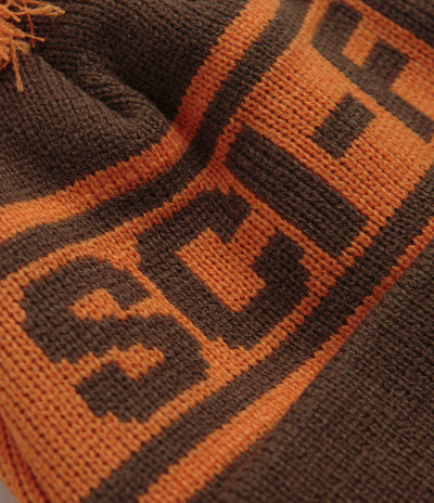 Sci-Fi Fantasy Sci-Fi Pom Beanie - Brown / Orange