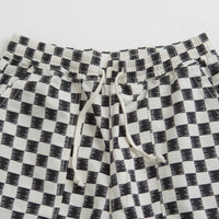 Service Works Classic Chef Shorts - Black / White Checker thumbnail